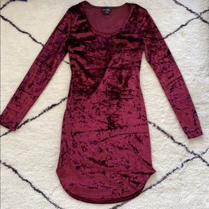 Velvet Bodycon Dress